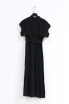 mame kurogouchi belt flare dress MM22SS DR023 black